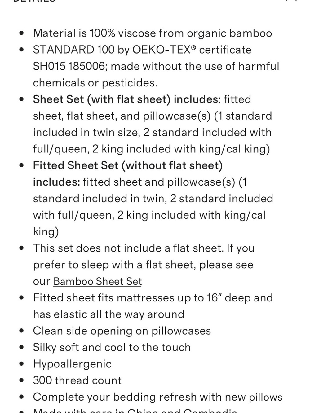 QUINCE BAMBOO FITTED SHEET SET 3 PIECE FIG QUEEN  Soft & Cooling! NWT - Picture 6 of 7